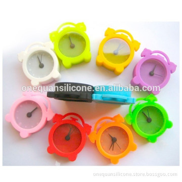children's Portable Mini Silicone Clocks & elegant wall clock